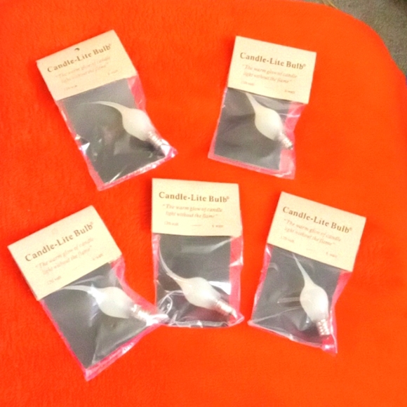 Candle-lite light bulbs bundle of 5 - Picture 1 of 2